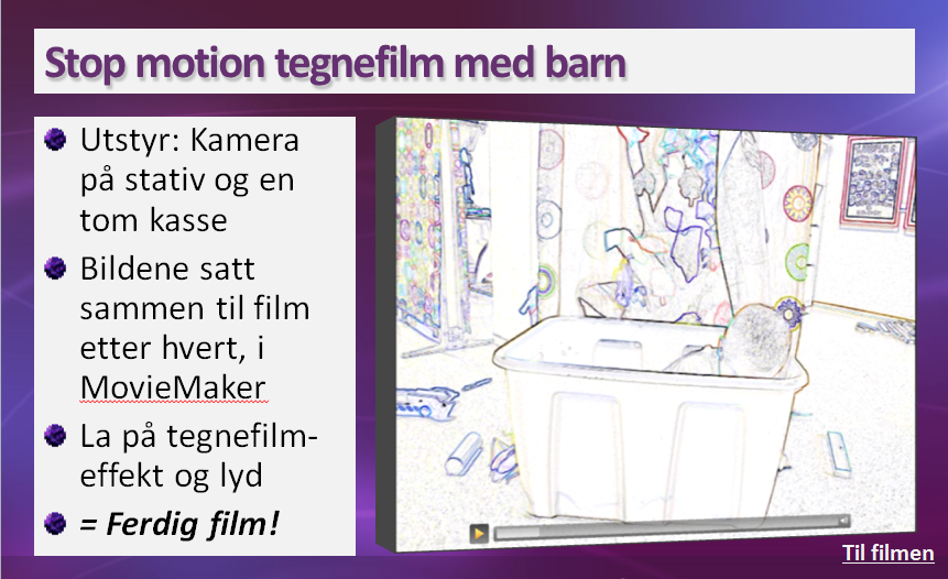 stop motion tegnefilm