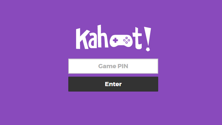 Kahoot quiz eller survey