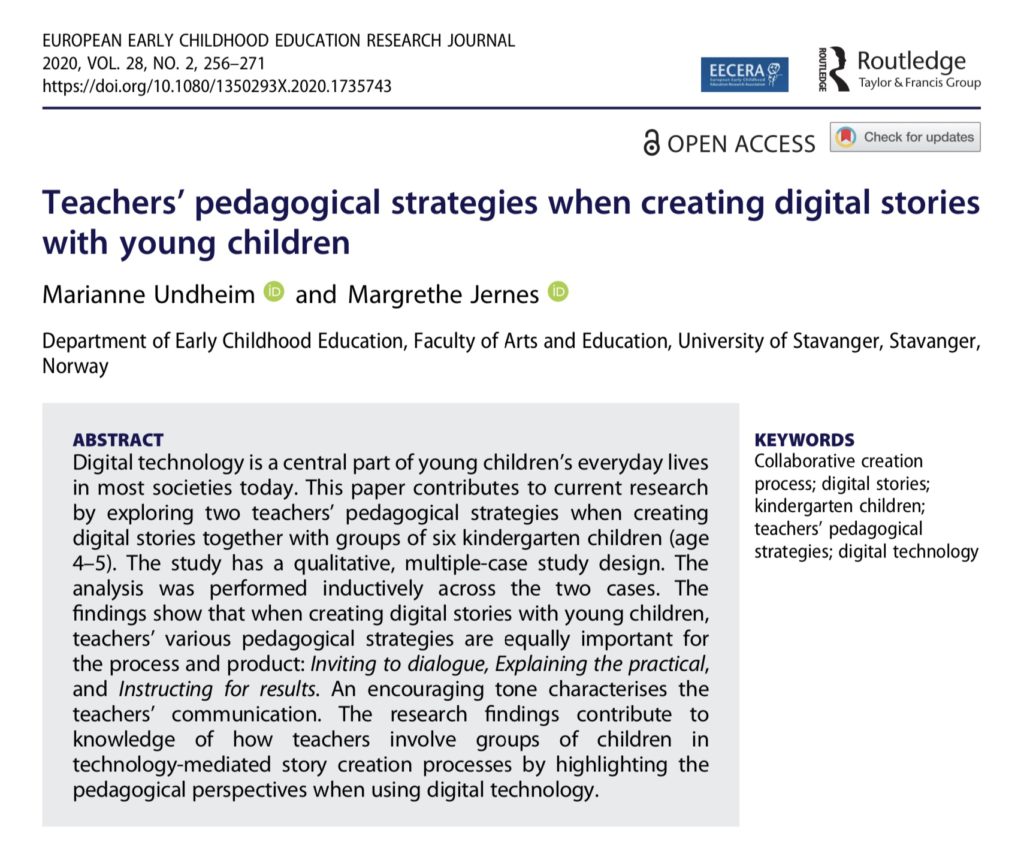 Pedagogiske strategier